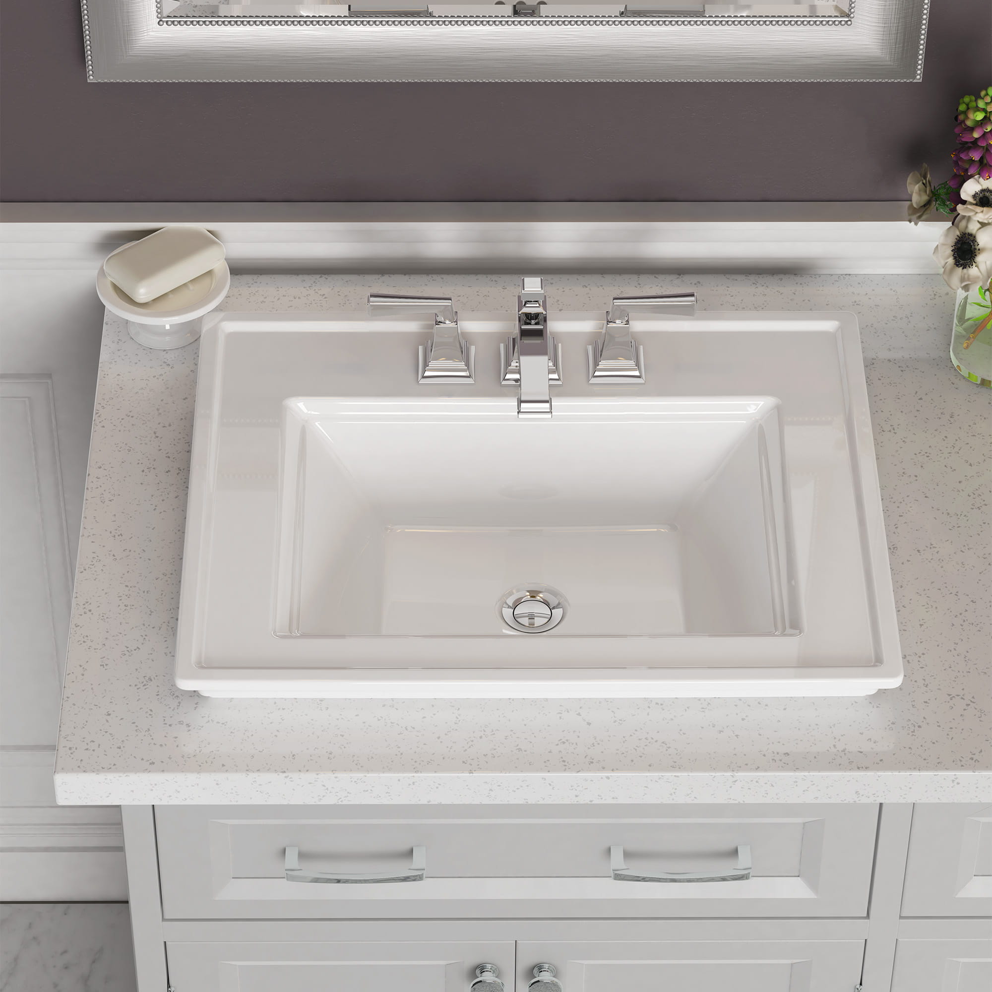 Town Square® S Drop-In Sink With 4-Inch Centerset